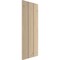 Ekena Millwork Rustic Three Board Joined Board-n-Batten Knotty Pine Faux Wood Shutters w/No Batten, 16 1/2"W x 88"H SHUBJN16X88KPPR - alternate 18